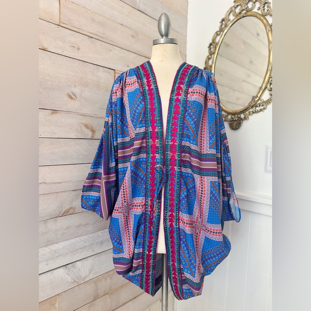 6 Shore Road Multicolor Swim Coverup